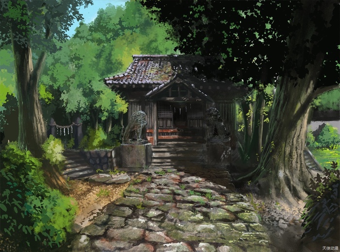 小路民房壁纸980