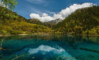四川九寨沟风景图