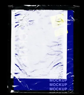 海报素材塑封膜塑料膜样机Dark_Plastic_Bag 海报素材塑封膜塑料膜样机Dark_Plastic_Bag