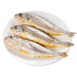 小黄鱼(1)海鲜超市商品红酒白底图免抠实物摄影png格式图片透明底