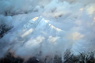 冬天自然背景风景
