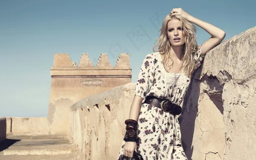 风景美女素材图片下载 风景美女素材图片下载