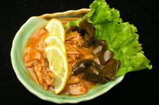 家常菜|美食|菜谱|菜单|0708柠檬煮鸡肉