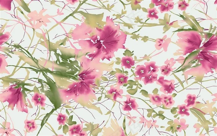 抽象花卉背景