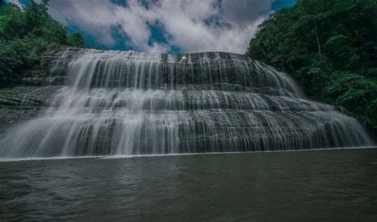 四川黄荆老林风景高清素材图片