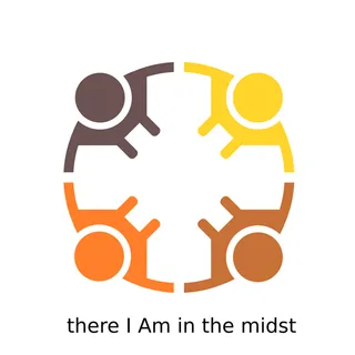 人与人卡通简笔圆图标