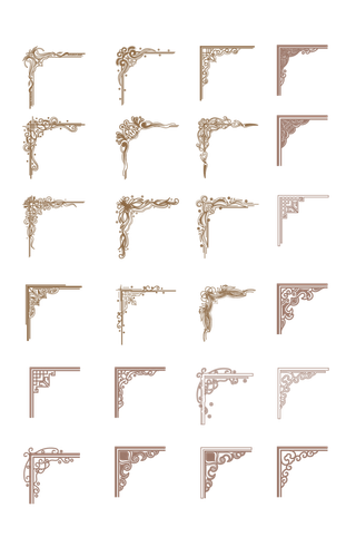 精美边框免扣素材