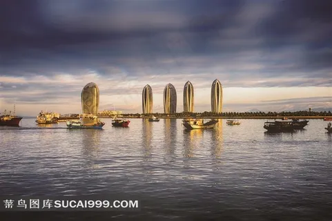 凤凰岛图片素材