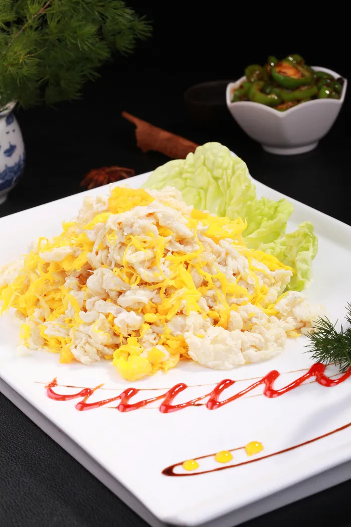 桂花炒鱼肚 (3)