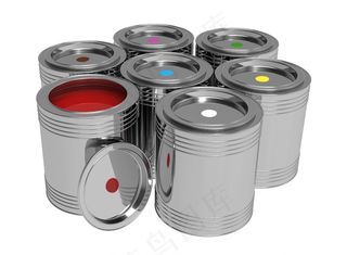 高清油漆桶图片下载