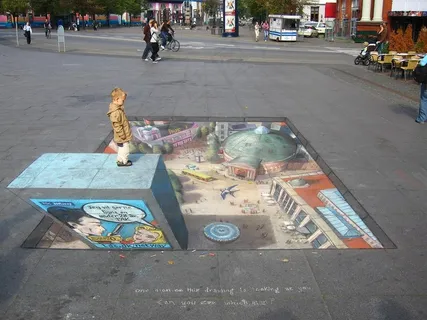 城市壁纸 立体画 城市壁纸 立体画