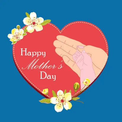 设计母亲节快乐节日素材eps,ai矢量模版下载