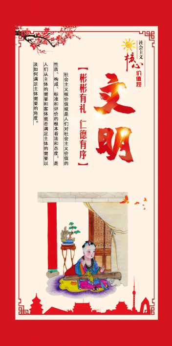 核心价值观  文明
