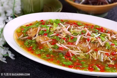 卤汁风味鱼中华美食摄影图 卤汁风味鱼中华美食摄影图
