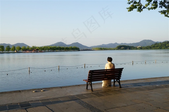 杭州西湖景色