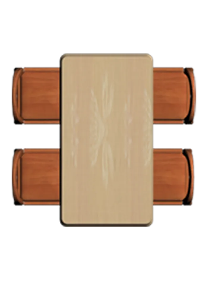 户型图必备免扣素材-餐桌