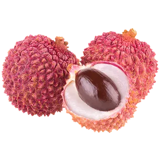 66荔枝 (6)水果超市商品白底图免抠实物摄影png格式图片透明底