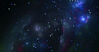 梵高星空质感的太空宇宙底纹背景