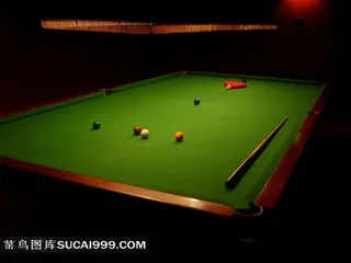 台球与桌台摄影