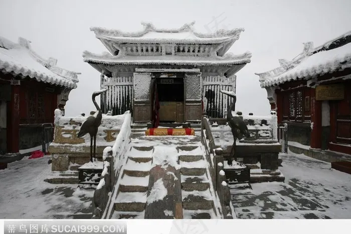 武当冬韵-金殿雪景