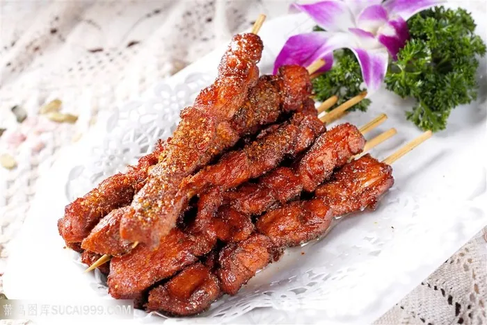 开心素串的美食图片