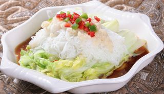 蒜茸粉丝蒸娃娃菜