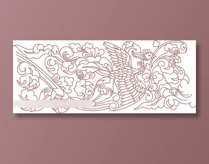 传统吉祥凤凰素材