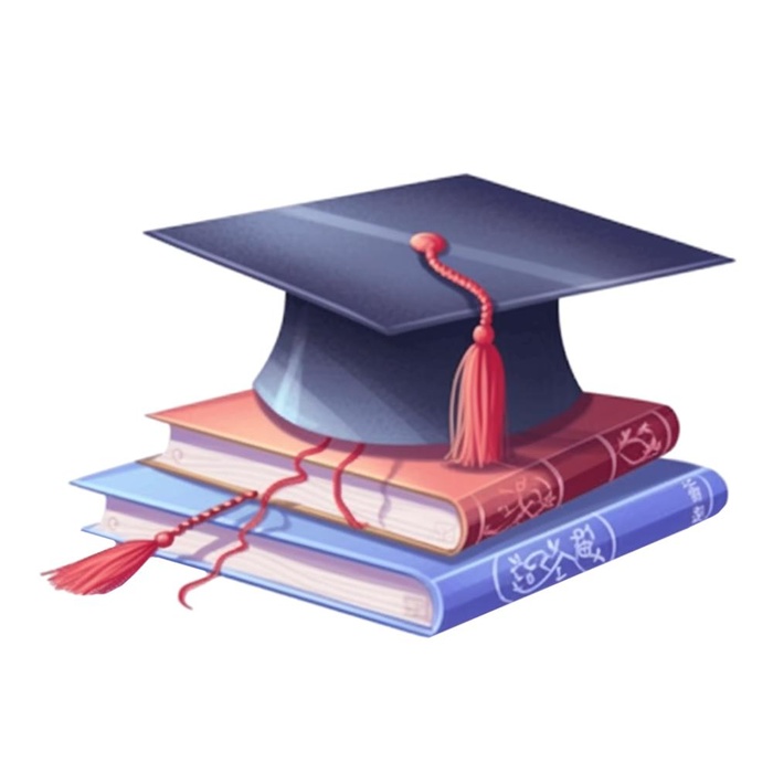 学士帽卷抽证书毕业免抠