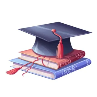 学士帽卷抽证书毕业免抠