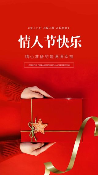 2.14情人节 情人节海报