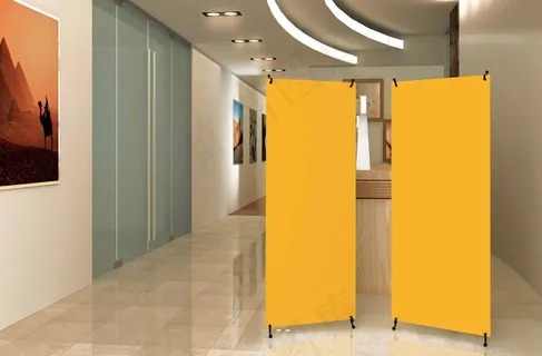 易拉宝样机 易拉宝效果图