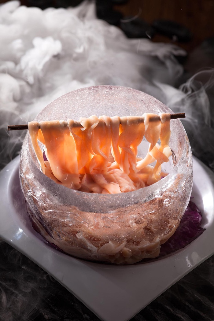 火锅菜品配菜鸭肠鹅肠鸡肠