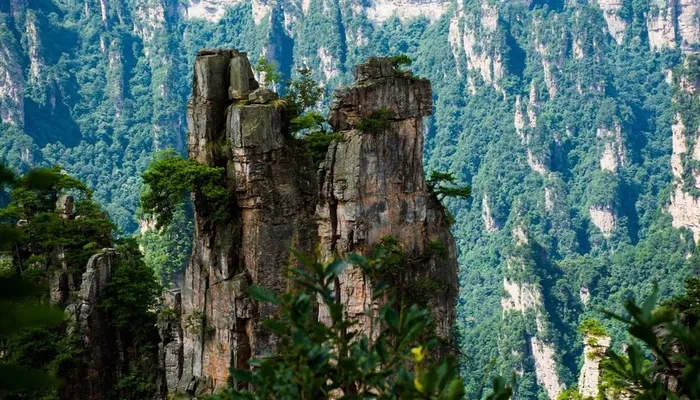 湖南张家界天子山风景摄影图片