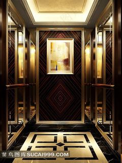 超级豪华高档电梯