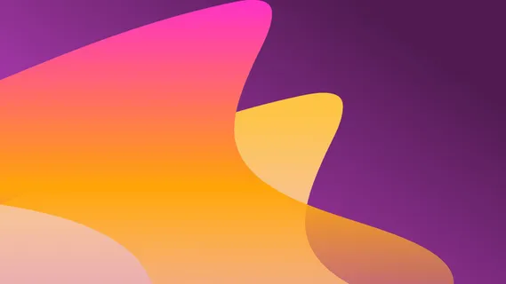 极简剪纸波浪弥散光渐变背景图设计素材