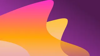 极简剪纸波浪弥散光渐变背景图设计素材