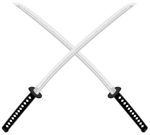 武士刀 PNG免抠(900x812)