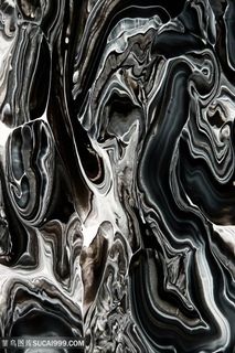 唯美水彩时尚大理石艺术油画