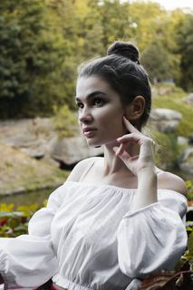 清纯女孩户外*摄影