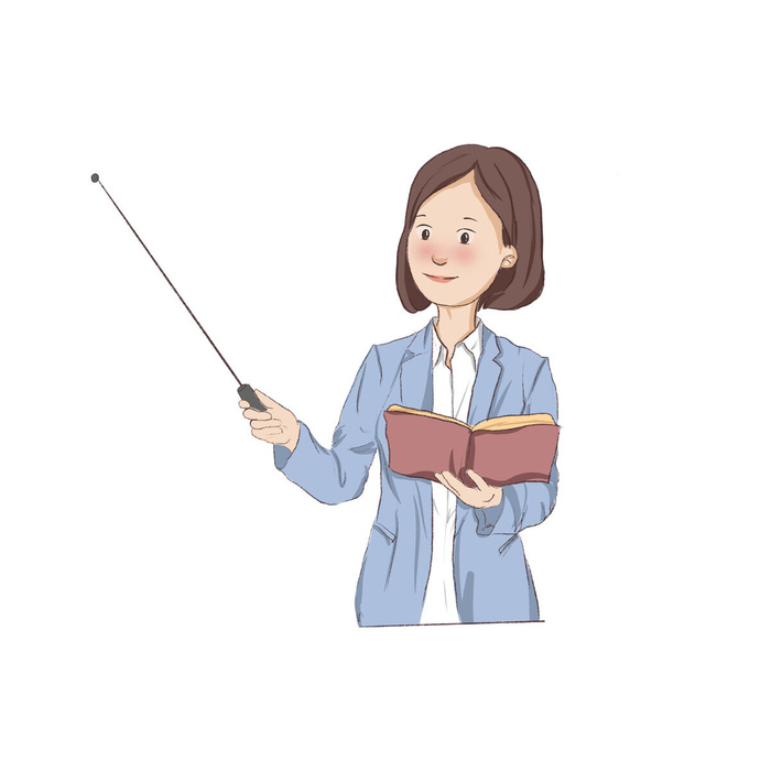 教师节节日卡通人物素材