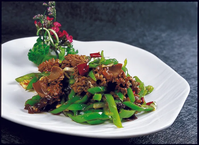  鲜椒炒腰花