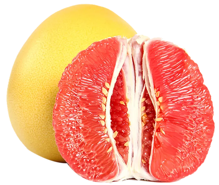 红心蜜柚，柚子，蜜柚，免扣素材，png