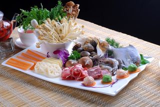 蘑菇香菇金针菇杂菇菌类美食素菜