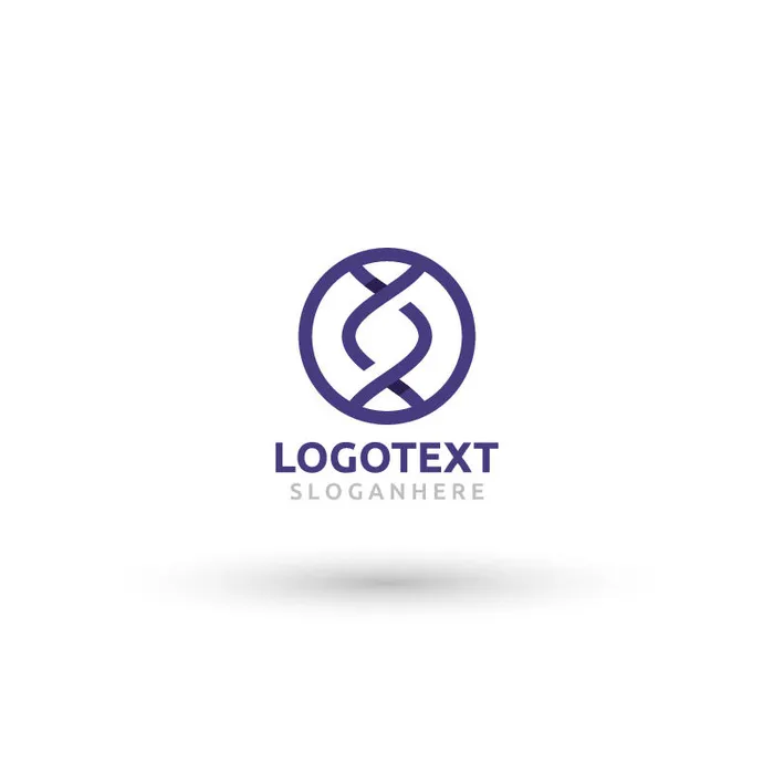 图标标识标志立体几何图形企业商标VI品牌LOGO设计模板AI矢量素材ai矢量模版下载
