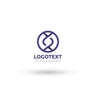 图标标识标志立体几何图形企业商标VI品牌LOGO设计模板AI矢量素材