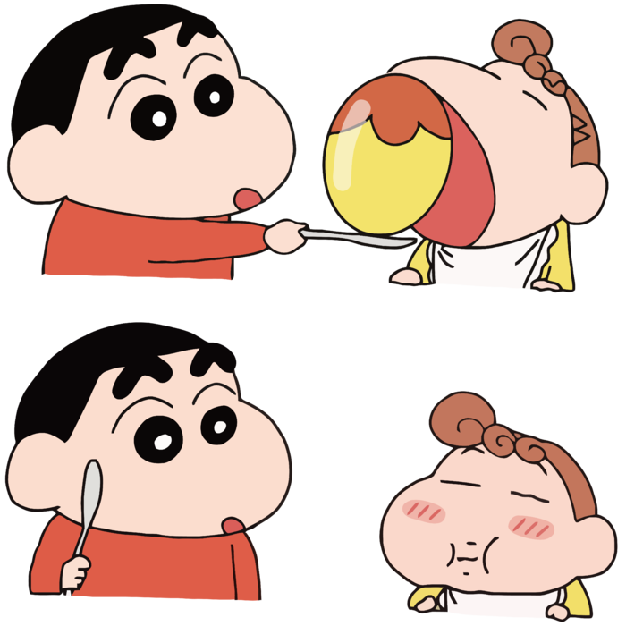 蜡笔小新可爱动画人物免扣素材