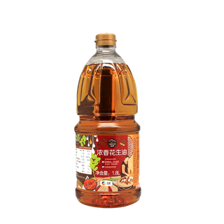 中粮初萃花生油1.8升超市商品白底图免抠实物摄影png格式图片透明底
