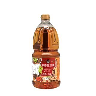 中粮初萃花生油1.8升超市商品白底图免抠实物摄影png格式图片透明底