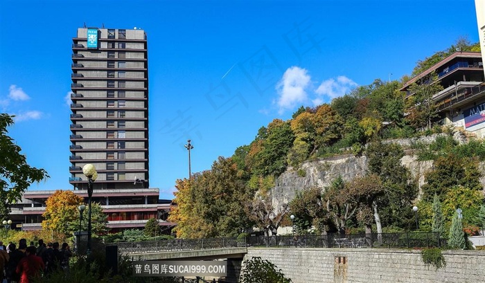 捷克卡罗维发利风景高清图片