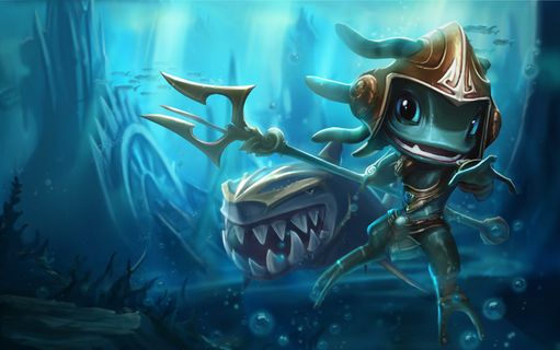 英雄联盟人物素材原画失落大陆-菲兹